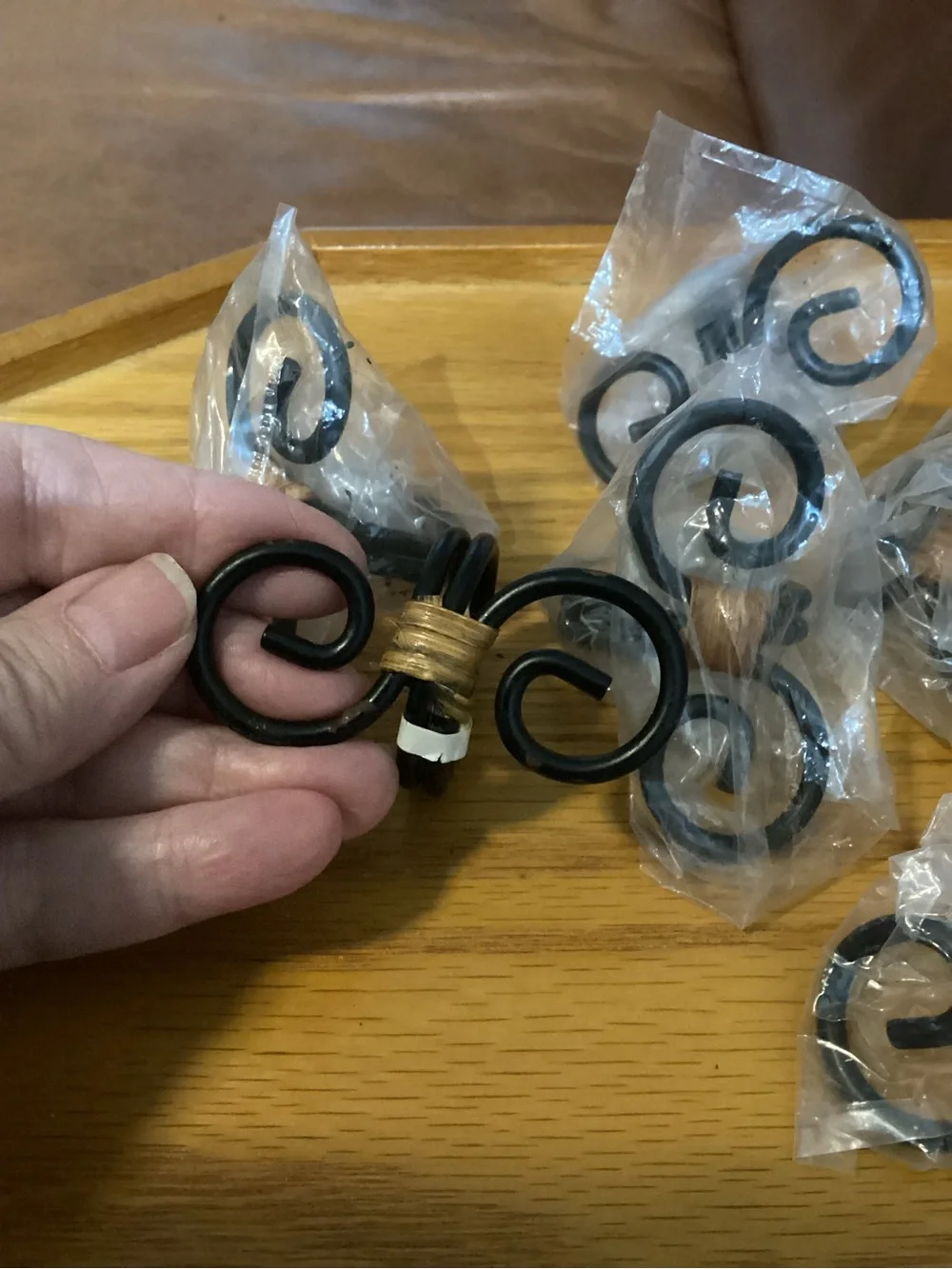 Decorative Black Metal Wall Hooks - Home Wall Decor